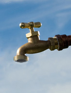 Watering with a hose